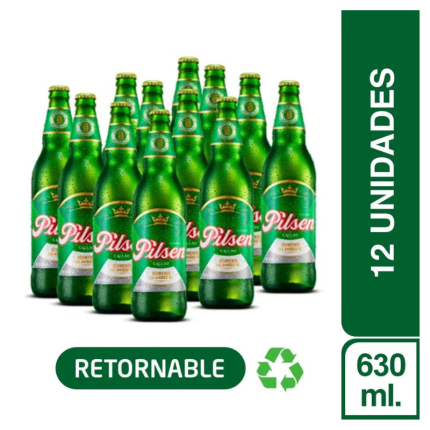 Pilsen 630ml (12 Unidades)